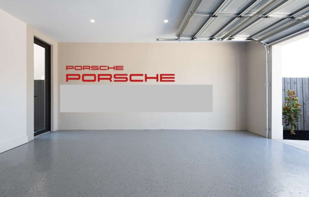 PORSCHE Dealership style Letter Wall Sign XXL