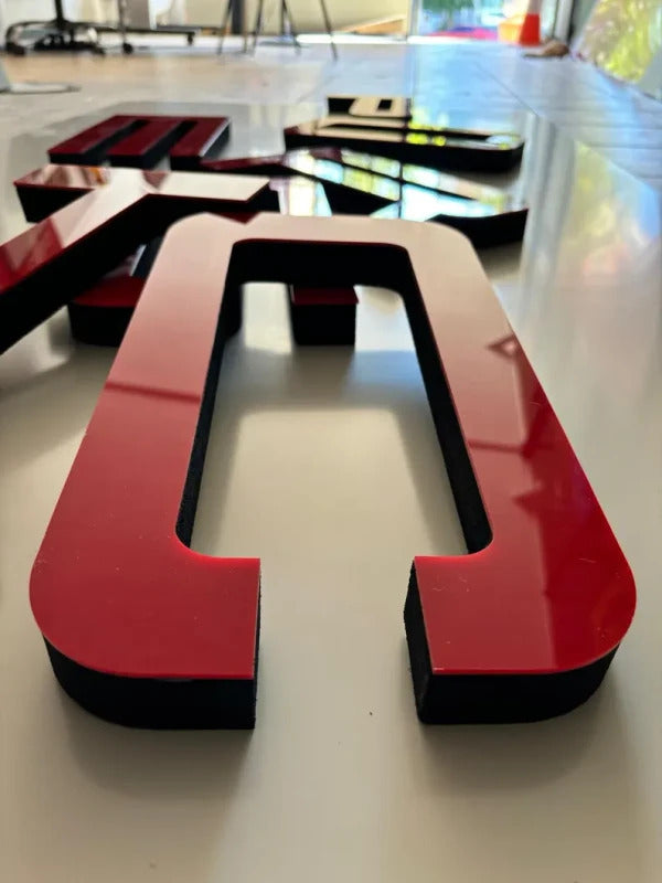 PORSCHE Dealership style Letter Wall Sign XXL